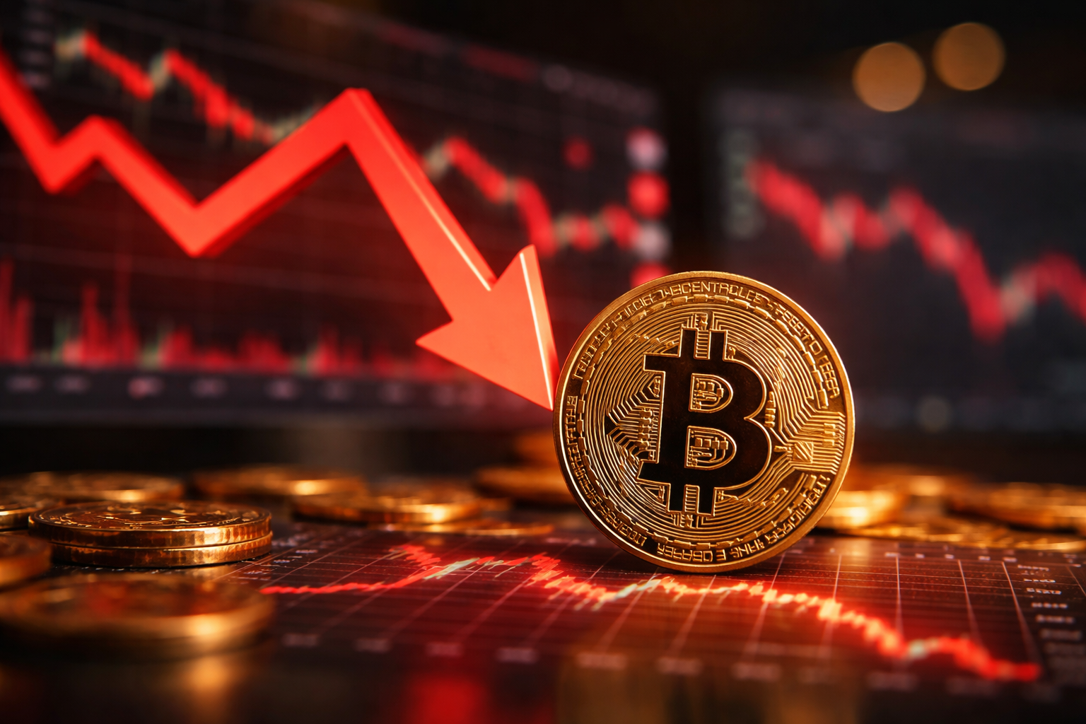 Bitcoin'de Faiz Baskısı Etkisini Gösterdi